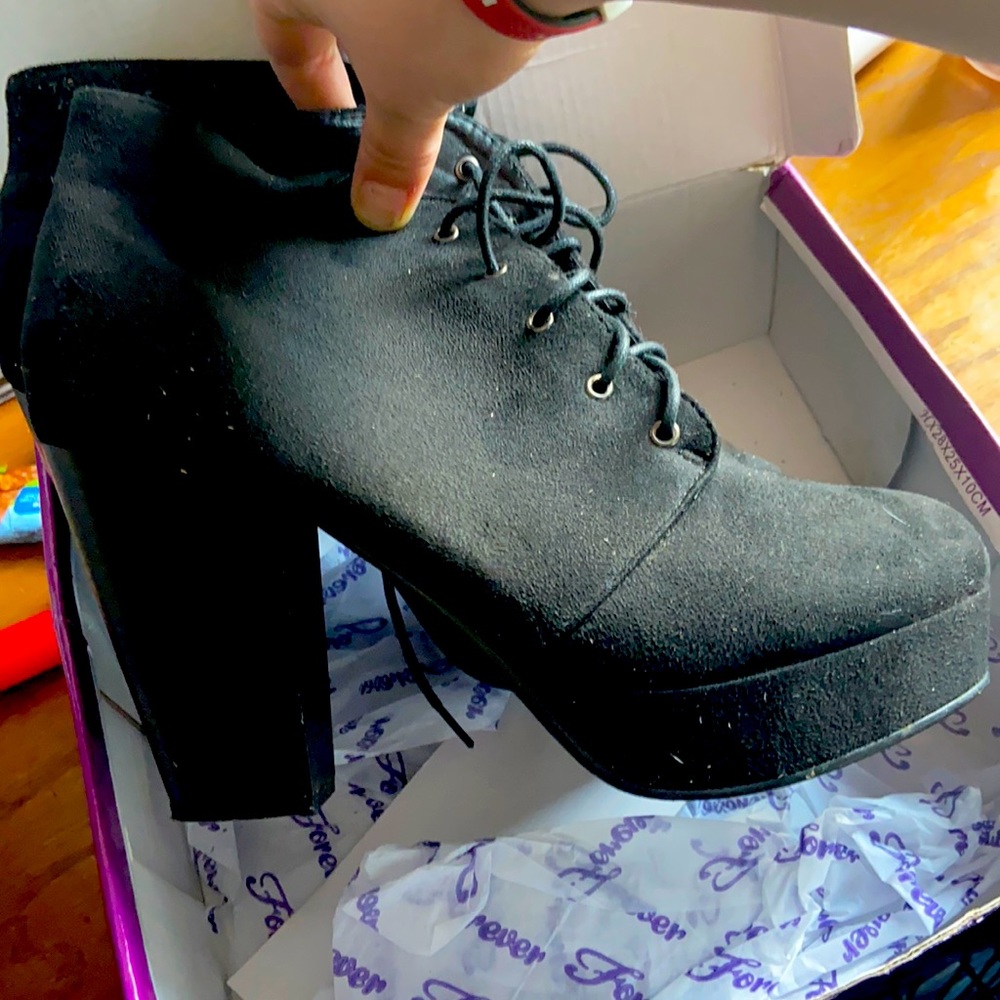 Black 3 ish inch heels